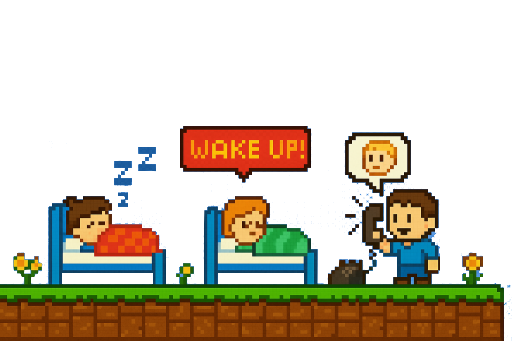 Wake up!